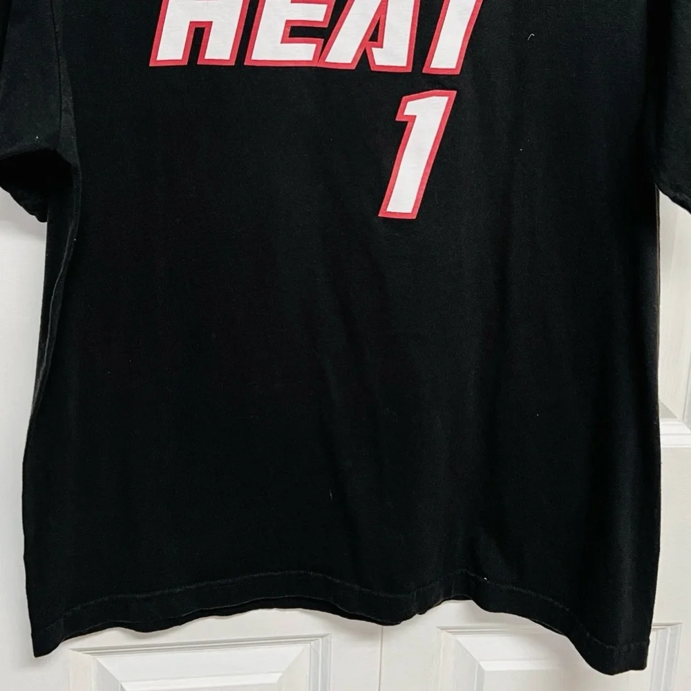 Adidas Basketball Black Heat Graphic Tee Size L